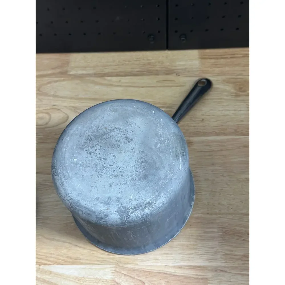 Vintage ALL-CLAD Metal Crafters Master Chef 2Qt Sauce Pan w Lid